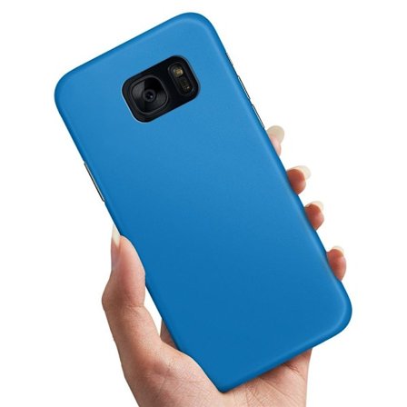 Cover / Mobilcover til Samsung Galaxy S7 - Blå