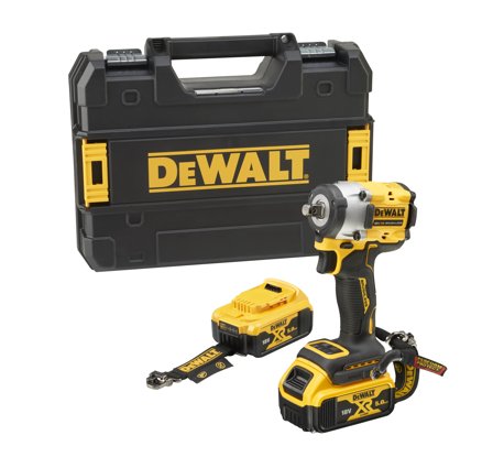 Dewalt DCF921P2LRT-XJ Muttertrekker med batteri, uten lader, Maskiner