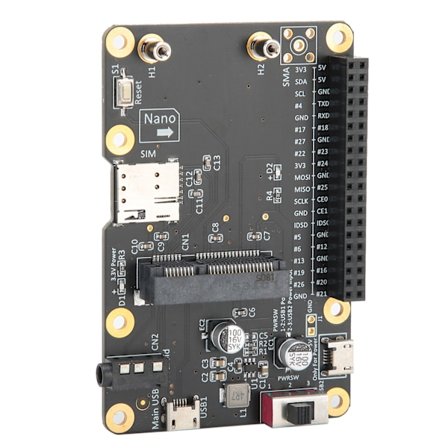 3G/4G LTE Base Hat För RPI 4/3/2/B+ Modul Dator Kort till USB med SIM-kort