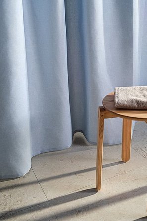 Jotex - Duschvorhang Hellblau - LOA - Kaufe Duschvorhänge bei Jotex