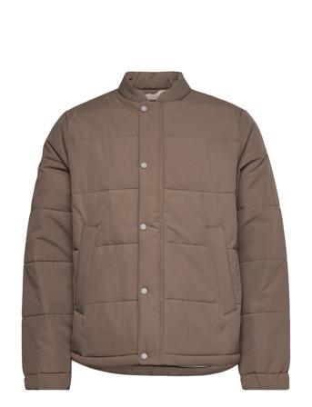 Anf Mens Outerwear Foret Jakke Beige Abercrombie & Fitch