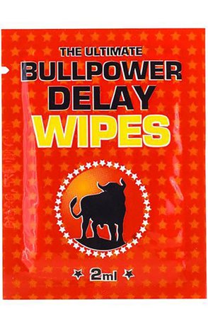 Bull Power Wipes Delay Sachets 6x2ml - Vuxen.fi - Liukuvoiteet - Vuxen.fi - Parempaa seksiä naiselle & miehelle - Vuxen