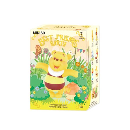 MINISO Winnie-The-Pooh Best Friends Celebration Surprise Box Figur