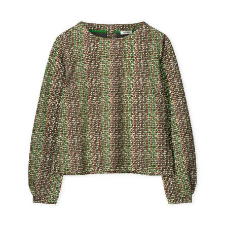 Kyra & Ko Kyra Top , Groen , Dames , Maat: L