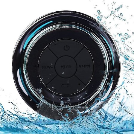 Kannettavat Bluetooth-kaiuttimet, vedenkestävä langaton Bluetooth-kaiutin, suihkuradiot, kannettavat