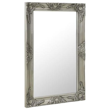 Vidaxl Väggspegel Barockstil 50x80 Cm Silver Silver
