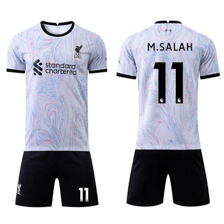 22/23 Liverpool Borte Salah Mane Barn Gutter Voksen Fotball Fotballdrakt Treningsdrakter XXXL