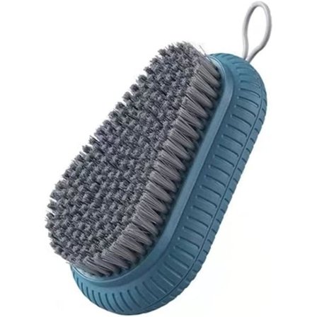 Sko Hem Skor Børster, 2 Dele Rengøringsbørste Multifunktionsbørste til Tøj og Sko Artikler Badeværktøjer Børste