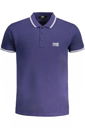 Cavalli Class Polo Maniche Corte Uomo Blu