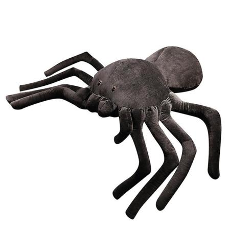 20cm Spider Pehmolelut Sarjakuva Musta Hämähäkki Halloween Eläinnukke Lelu Lapsi 20x30cm