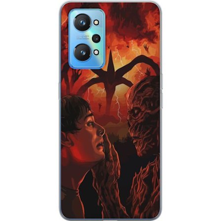 Kompatibel Mobilcover til Realme GT Neo2 Eventyrlig moské i pastelfarver med hængende lanterner, stjerner og halvmåne blandt skyer