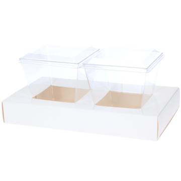 Bærebrett Til 2 Dessertskål