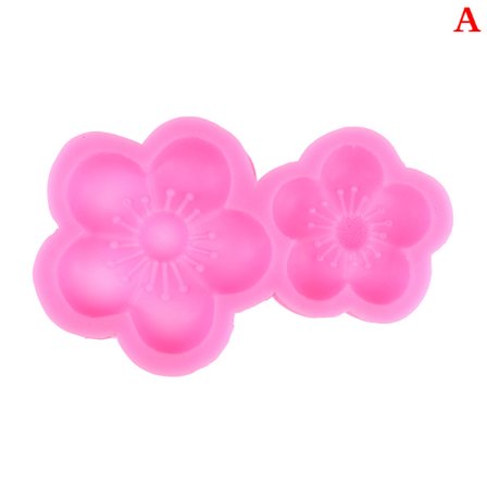 Nya sorters Blossom Flower Mjuk Form Fondant Choklad D