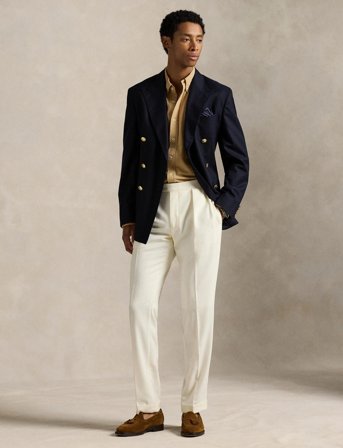 Polo Ralph Lauren Featherweight Mesh Shirt - Beige - S