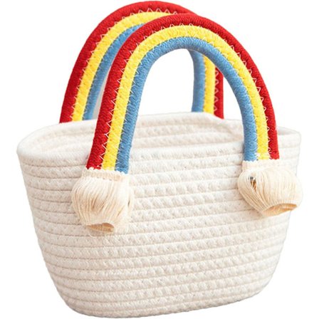 Flettet Strandtaske, Stor Kapacitet Skuldertaske Til Kvinder, Letvægts Strand Tote Taske, Flettet Håndtaske