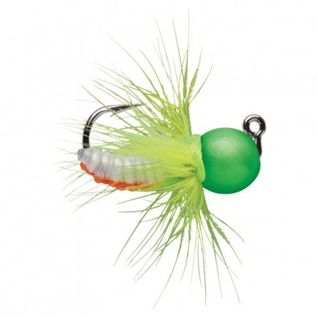 VMC Tungsten Fly Jig 1,8g (2pcs) - Green Orange Glow