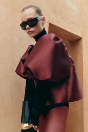 Malina - Cleo blouse - XS - Wine