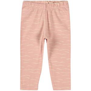 Mini Sibling Soft Pink Jersey Trousers 6-12 Months - Bottoms - 6-12 months - Pink - Mädchen
