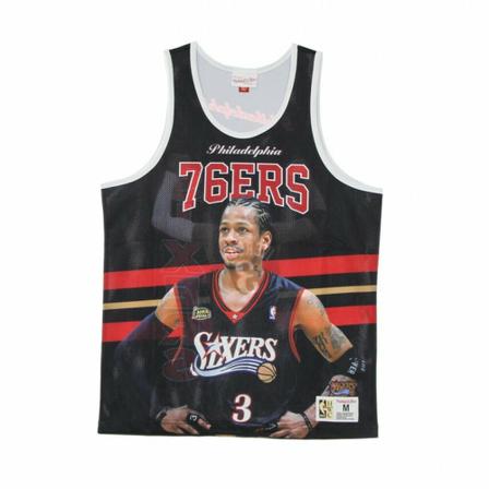 Mitchell & Ness Basketball tank top Sort, Herre