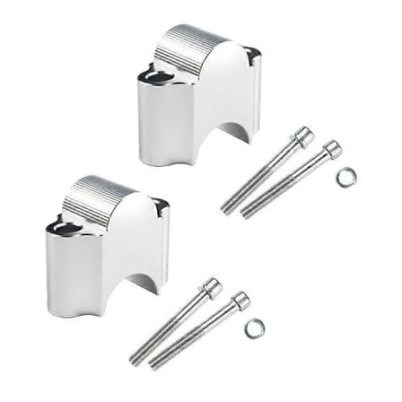 Alumiiniset moottoripyörän ohjaustangon korotuspala 22mm/7/8" 25mm/1' tangon kiinnityspuristin