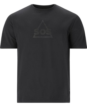 SOS Kvitfjell M S/S Tee V1 Black