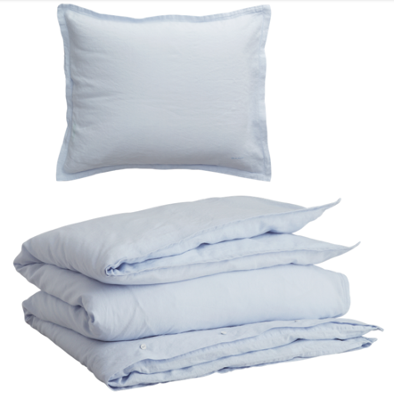 GANT Sengesett Bomull-Lin Light-Blue 200x220cm