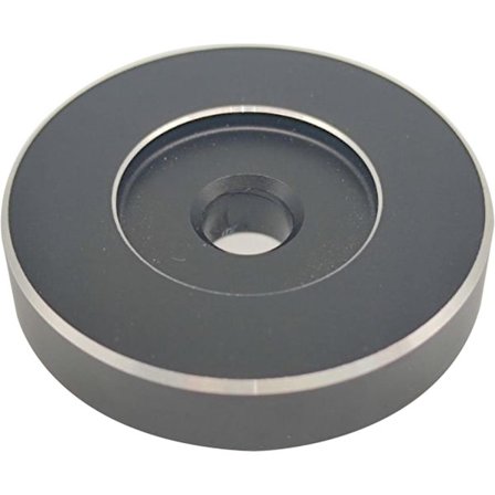 45 RPM-adapter for 7" vinylplate, 45 kuppeladapter, enkel å installere