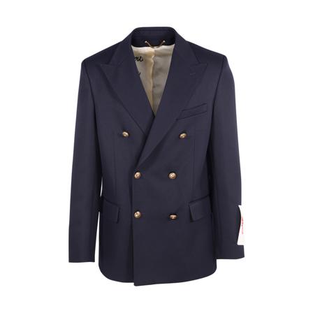 Golden Goose Blazers blå, Herr Jackor & rockar, Herr, Storlek: 2XL