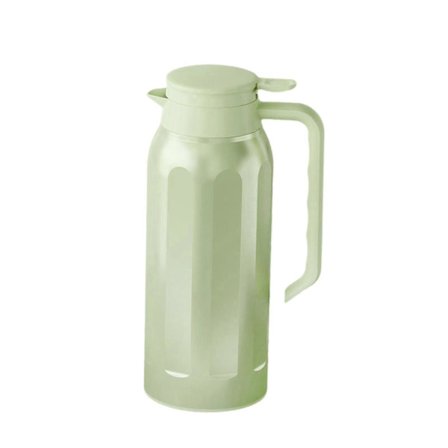 Termoskanna i rostfritt stål, isolerad vakuumkanna, heminredning silikon...