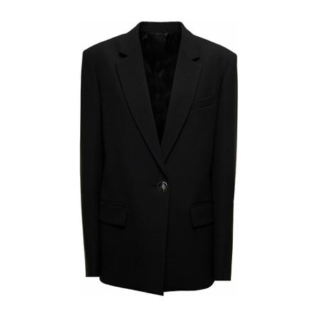 The Attico, Blazer Jacket Zwart, Dames, Maat:XS