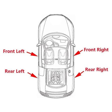 Vasen sisäovenkahva auton sisäoven toimilaite Fabia 2015-2017 6V0837221A 6V08222A