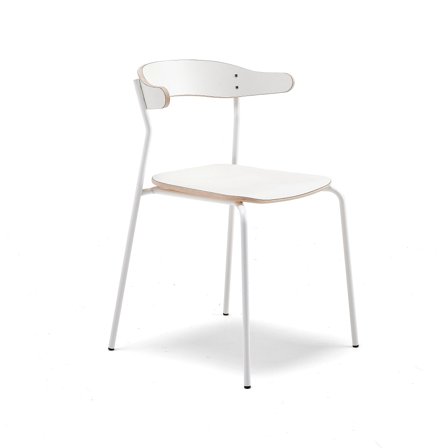 Stuhl VIGGO, weiß, weiß