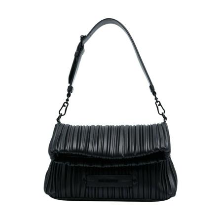 Karl Lagerfeld, 220W3009999 Shoulder BAG Zwart, Dames, Maat:ONE Size,Polyurethaan