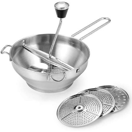 Ruostumattomasta teräksestä valmistettu ruoan monitoimikone vihannes- ja hedelmämylly