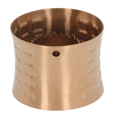 Kotitalous maissinjyväketju manuaalinen pieni kannettava 304 ruostumattomasta teräksestä valmistettu höylä maissinjyvien erottelija ruusukulta