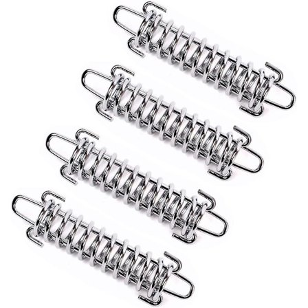4 st Tältfjäderspännen, Tunga rostfria spännare för markiser, presenningar, tält, trådställtillbehör