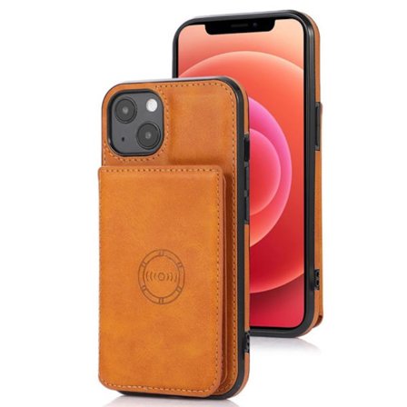 iPhone 14 Plus - Stilrent Praktiskt Skal med Korthållare