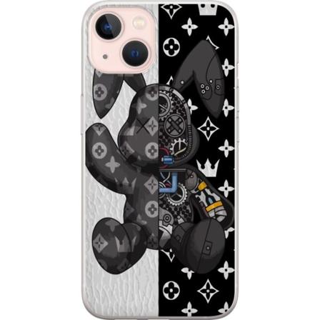 Apple iPhone 13 Genomskinligt Skal LV Bunny