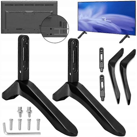 TV Stand til TV Fod Ben Universal Beslag 32"-65"