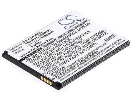 Batteri for SmartPhone, mobil for K-Touch S5, S5T, T810 osv.