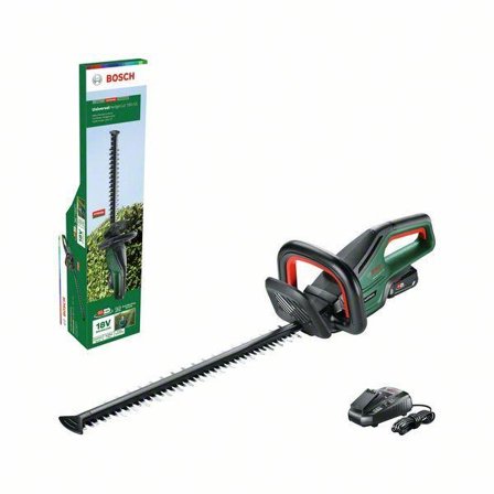 Bosch DIY 0600849J01 Häcksax med batteri och laddare, Trädgårdsmaskiner