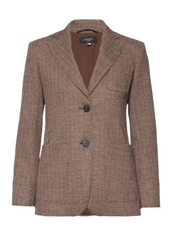 Brandy Blazers Single Breasted Blazers Brun Weekend Max Mara