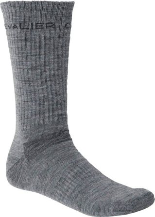 Chevalier Wool Liner Sock Smoked grey - Sokker