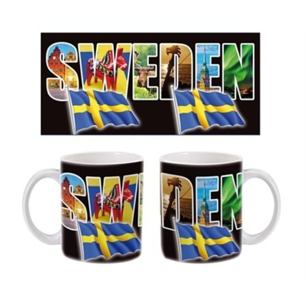 Sweden Souvenir krus, Sverige