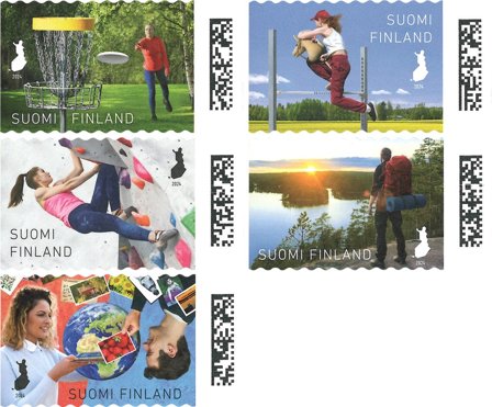 Finland - Moderne hobbyer - Postfrisk sæt 5v