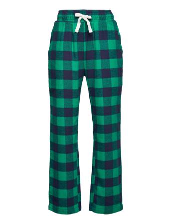 Pajama Trousers Checked Flanne Night & Underwear Pyjamas Pyjama Pants Multi/mønstret Lindex