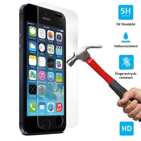 Weilis Skärmskydd I Härdat Glas För Iphone 5/5s/5c