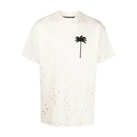 Palm Angels Palm Angels T-shirts and Polos Black Sort, Herre
