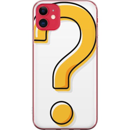 Yhteensopiva Puhelinkuori Apple iPhone 11 Kysymysmerkki