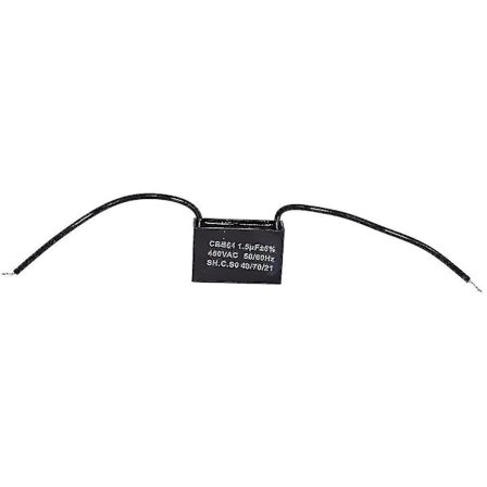 Universell 1.5uf/1.5mfd AC Motor- och Fläktkondensator med Kablar 450v
